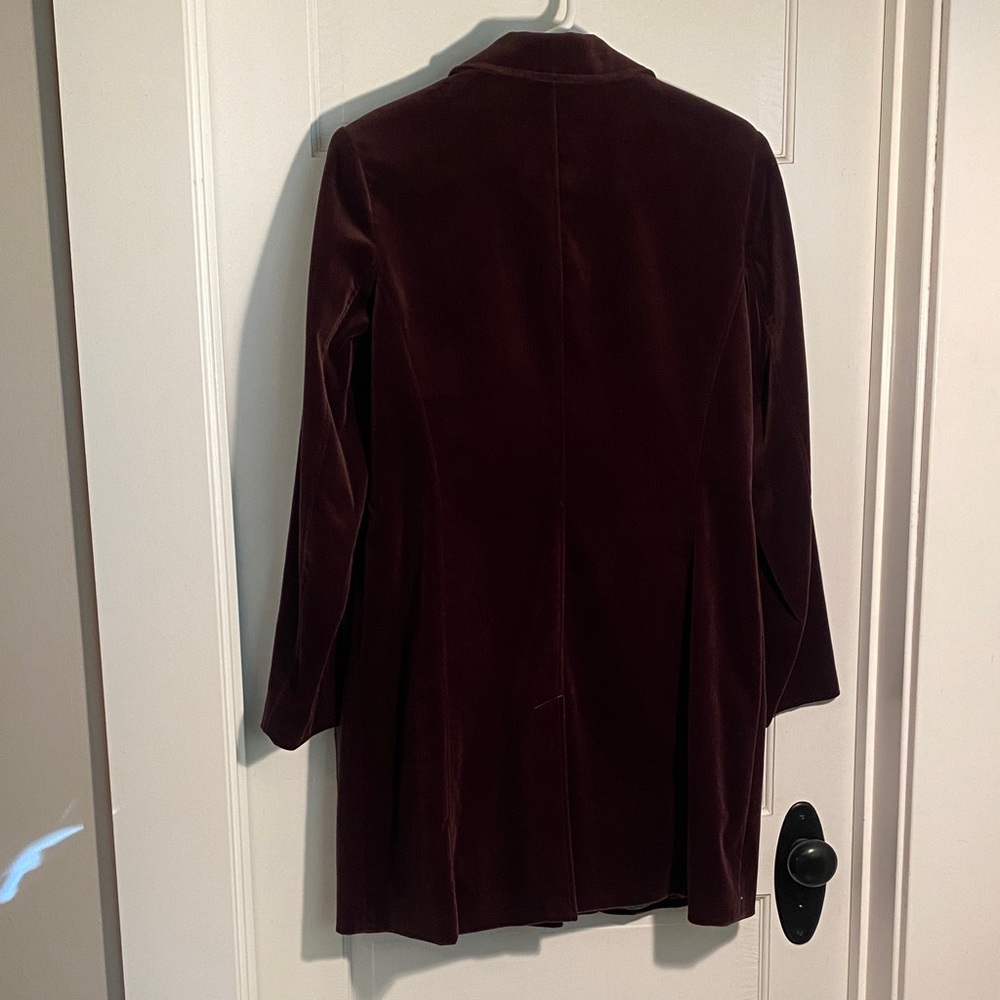 Elegant Velvet Coat - Picture 3 of 5